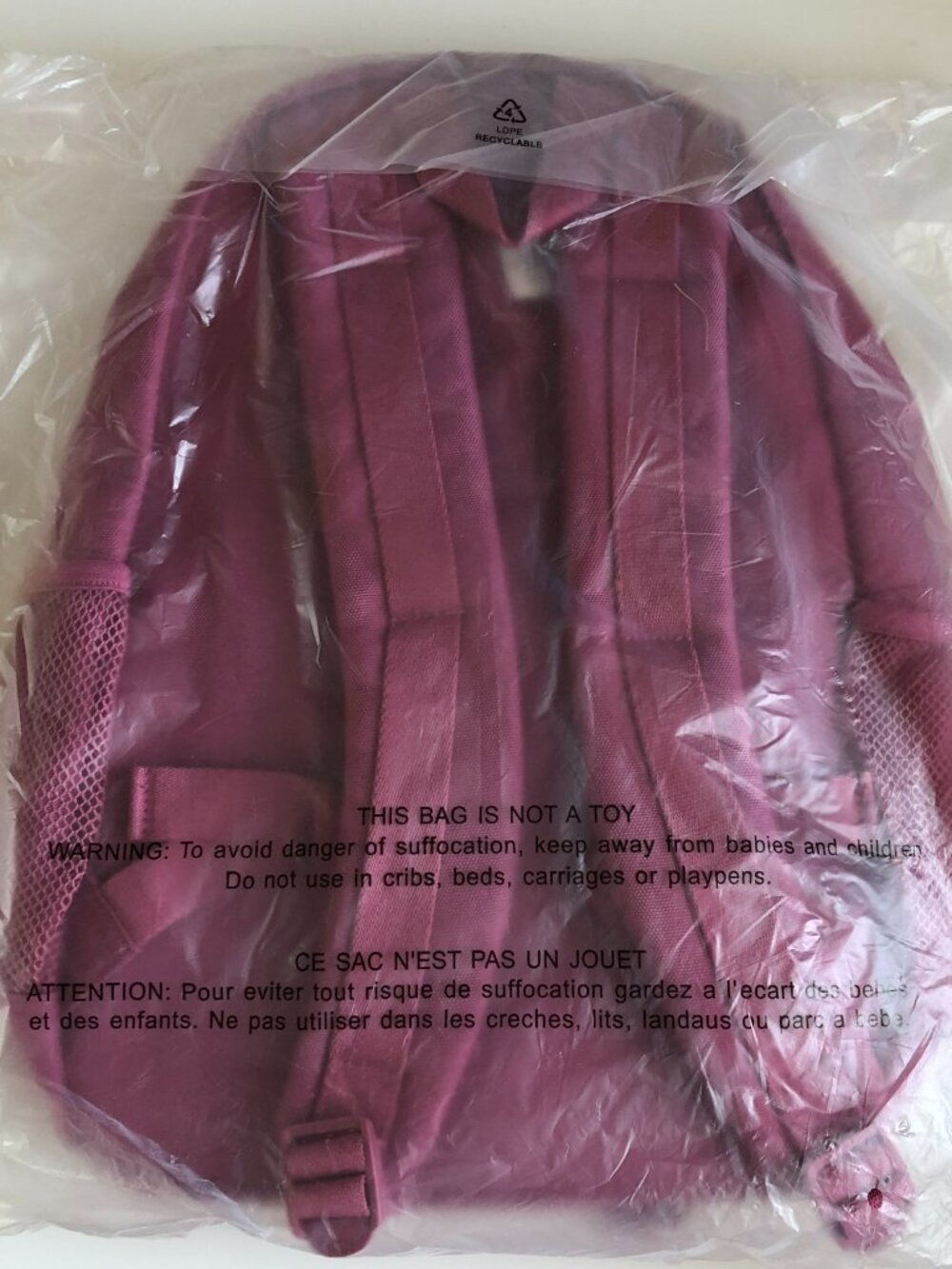 Victoria's Secret PINK Ivy Classic Canvas BACKPACK, Multi-Pockets, Rose Pink - Picture 11 of 11